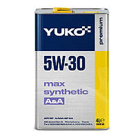 Yuko Max Synthetic A&A 5W-30 4л (22065) Синтетическое моторное масло