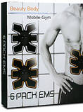 Пояс Ems-trainer стимулятор м'язів преса міостимулятор для схуднення, прибрати живіт, схуднути, фото 3