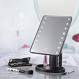 Дзеркало настільне з підсвіткою LED — бренд Large Led Mirror, фото 4