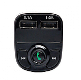 ФМ-модулятор FM трансмітер CAR X8 з Bluetooth MP3 (X8), фото 7