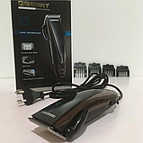 Професійна машинка для стриження волосся Geemy (Gm 813) від мережі, фото 8