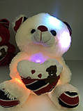 М'яка іграшка світиться ведмедик Тедді, фото 3