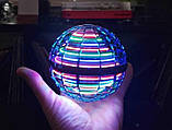 Літальна куля спінер світна FlyNova pro Gyrosphere Іграшка м'яч бумеранг для дитини, фото 3
