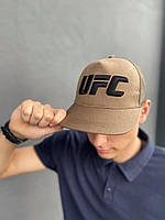Кепка UFC хаки большое лого SND