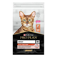 Сухой корм для кошек Purina Pro Plan (ПроПлан) Adult 1+ Vital Functions с лососем 10 кг (7613036508315)