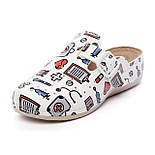 Сабо жіночі TELLUS 25-19/4ME Білі, фото 6