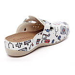 Сабо жіночі TELLUS 25-19/4ME Білі, фото 4