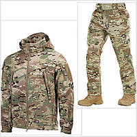 Комплект M-TAC SOFT SHELL: КУРТКА SOFT SHELL MC и брюки SOFT SHELL WINTER MC SND