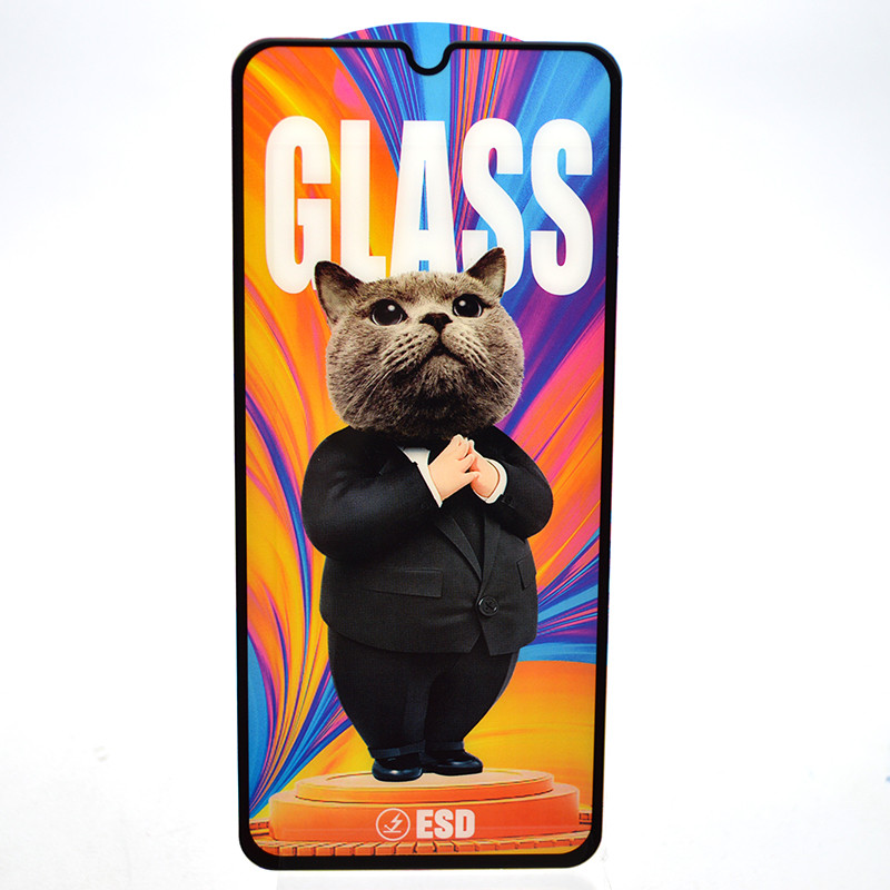 Захисне скло Mr.Cat Anti-Static для Samsung A70 Galaxy A705 Black