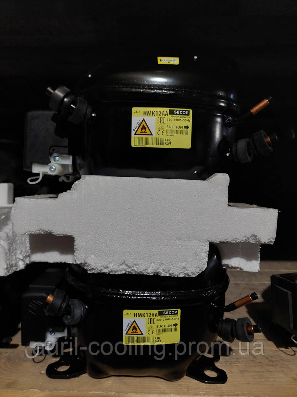 Купить Компрессор для холодильника Secop HMK 12 AA 198 Вт. R-600a, цена ...