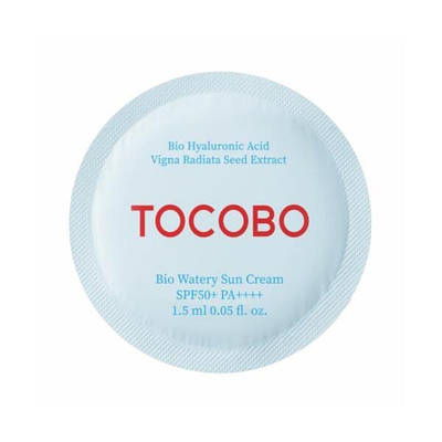 Сонцезахисне молочко для обличчя TOCOBO Bio Watery Sun Cream SPF50+ PA++++ 1.5ml