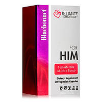 Стимулятор тестостерону Bluebonnet Intimate Essentials For Him Testosterone & Libido Boost, 30 вегакапсул CN8163 vh