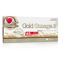 Жирные кислоты Olimp Gold Omega 3 65%, 60 капсул