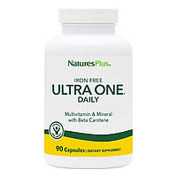 Витамины и минералы Natures Plus Ultra One Daily Caps Iron Free, 90 капсул