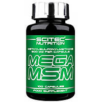 Препарат для суставов и связок Scitec Mega MSM, 100 капсул