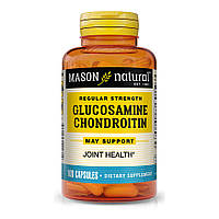 Препарат для суставов и связок Mason Natural Glucosamine Chondroitin Regular Strength, 100 капсул