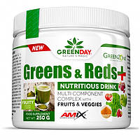 Натуральная добавка Amix Nutrition GreenDay Greens & Reds, 250 грамм
