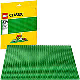 LEGO Classic Base Plate Green Зелена базова пластина, фото 2