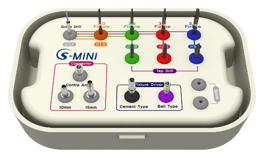 Набір S-Mini Kit (для встановлення імплантатів S-Mini), (5278)