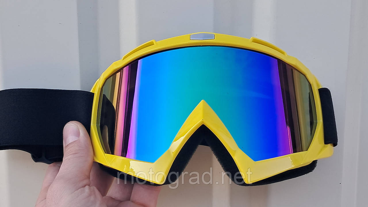 Лижні окуляри Yellow жовті, фото 1