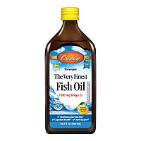 Жирные кислоты Carlson Labs The Very Finest Fish Oil, 500 мл Лимон