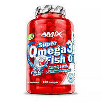 Жирные кислоты Amix Nutrition Super Omega 3 Fish Oil, 180 капсул