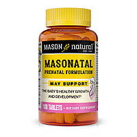 Витамины и минералы Mason Natural Masonatal Prenatal Formulation, 100 таблеток