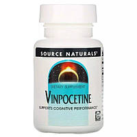 Натуральная добавка Source Naturals Vinpocetine 10 mg, 60 таблеток