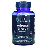 Натуральная добавка Life Extension Adrenal Energy Formula, 120 вегакапсул