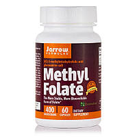 Витамины и минералы Jarrow Formulas Methyl Folate 400 mcg, 60 капсул