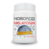 Натуральная добавка Nosorog Melatonin, 100 таблеток