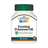 Жирные кислоты 21st Century Evening Primrose Oil, 60 капсул