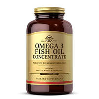 Жирные кислоты Solgar Omega 3 Fish Oil Concentrate, 240 капсул