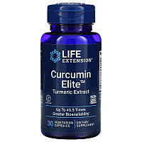Натуральная добавка Life Extension Curcumin Elite, 30 вегакапсул