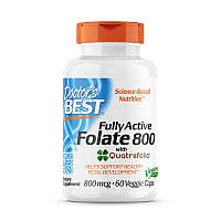 Витамины и минералы Doctor's Best Fully Active Folate 800 mcg, 60 вегакапсул