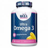 Жирные кислоты Haya Labs Ultra Omega 3, 90 капсул