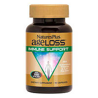 Натуральная добавка Natures Plus AgeLoss Immune Support, 90 капсул
