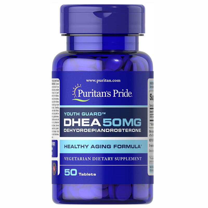 Стимулятор тестостерону Puritan's Pride DHEA 50 mg, 50 таблеток CN2361 vh