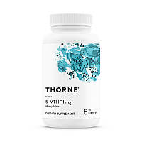 Витамины и минералы Thorne 5-MTHF 1 mg, 60 капсул