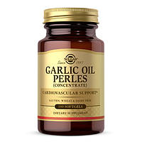 Натуральная добавка Solgar Garlic Oil Perles (Concentrate), 100 капсул