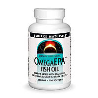 Жирные кислоты Source Naturals Omega EPA Fish Oil 1000 mg, 100 капсул