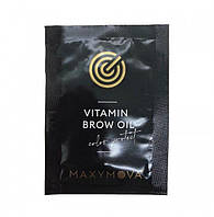 Олія для брів Maxymova Vitamin brow oil, 1,5 мл