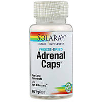 Натуральная добавка Solaray Adrenal Caps, 60 вегакапсул