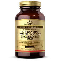 Препарат для суставов и связок Solgar Glucosamine Hyaluronic Acid Chondroitin MSM, 60 таблеток