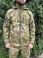 Куртка мужская тактическая на флисе Мультикам Турция ВСУ (ЗСУ) 8817 XXL хаки