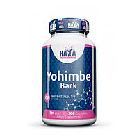 Стимулятор тестостерона Haya Labs Yohimbe Bark 500 mg, 100 капсул