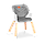 Стілець для годування Lionelo KOEN GREY STONE, фото 8