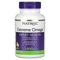 Жирные кислоты Natrol Omega Extreme, 60 капсул Лимон