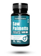 Натуральная добавка Earth s Creation Saw Palmetto 500 mg, 100 капсул