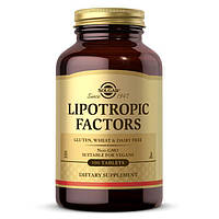 Витамины и минералы Solgar Lipotropic Factors, 100 таблеток